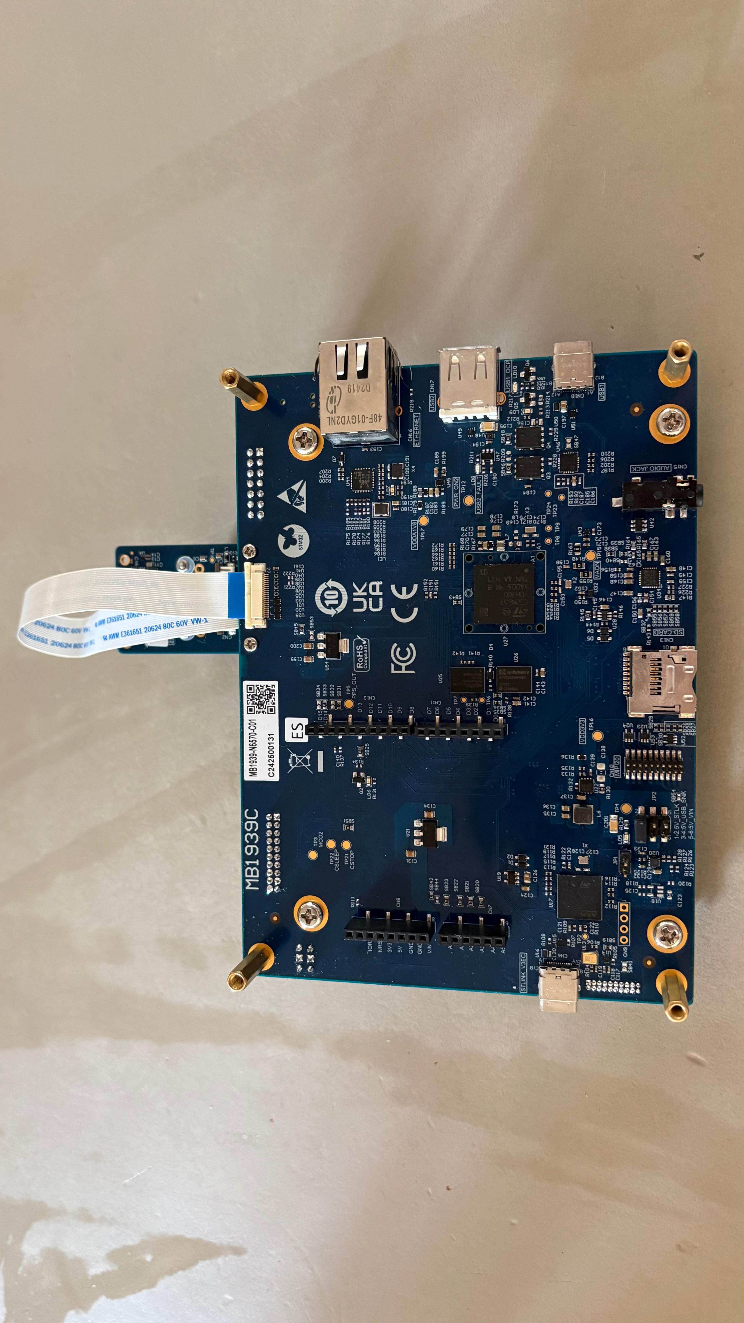 STM32N6570-DK bottom view